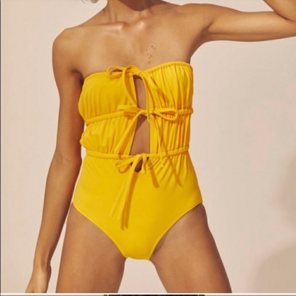 Solid & Striped Swimsuit - Picture 5 of 6